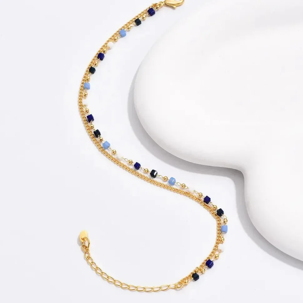 Bracelet cheville bohème