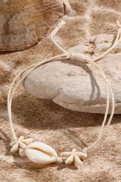 Bracelet coquillage femme
