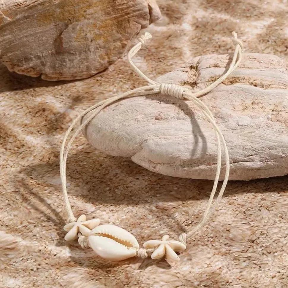 Bracelet coquillage femme