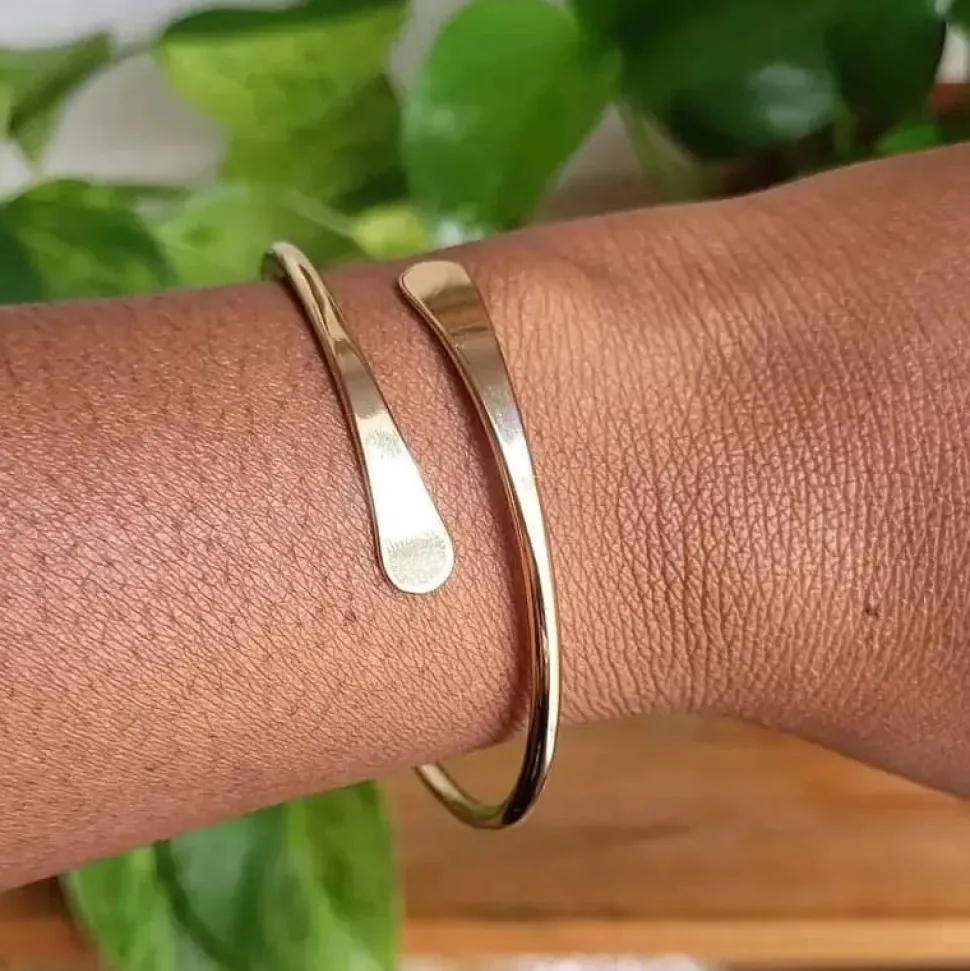 Bracelet jonc en or