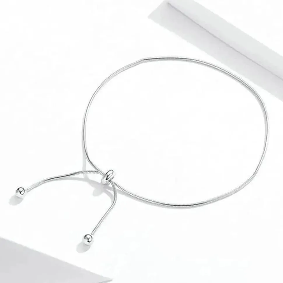 Chaîne de cheville en argent