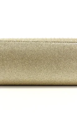 Pochette dorée à paillettes