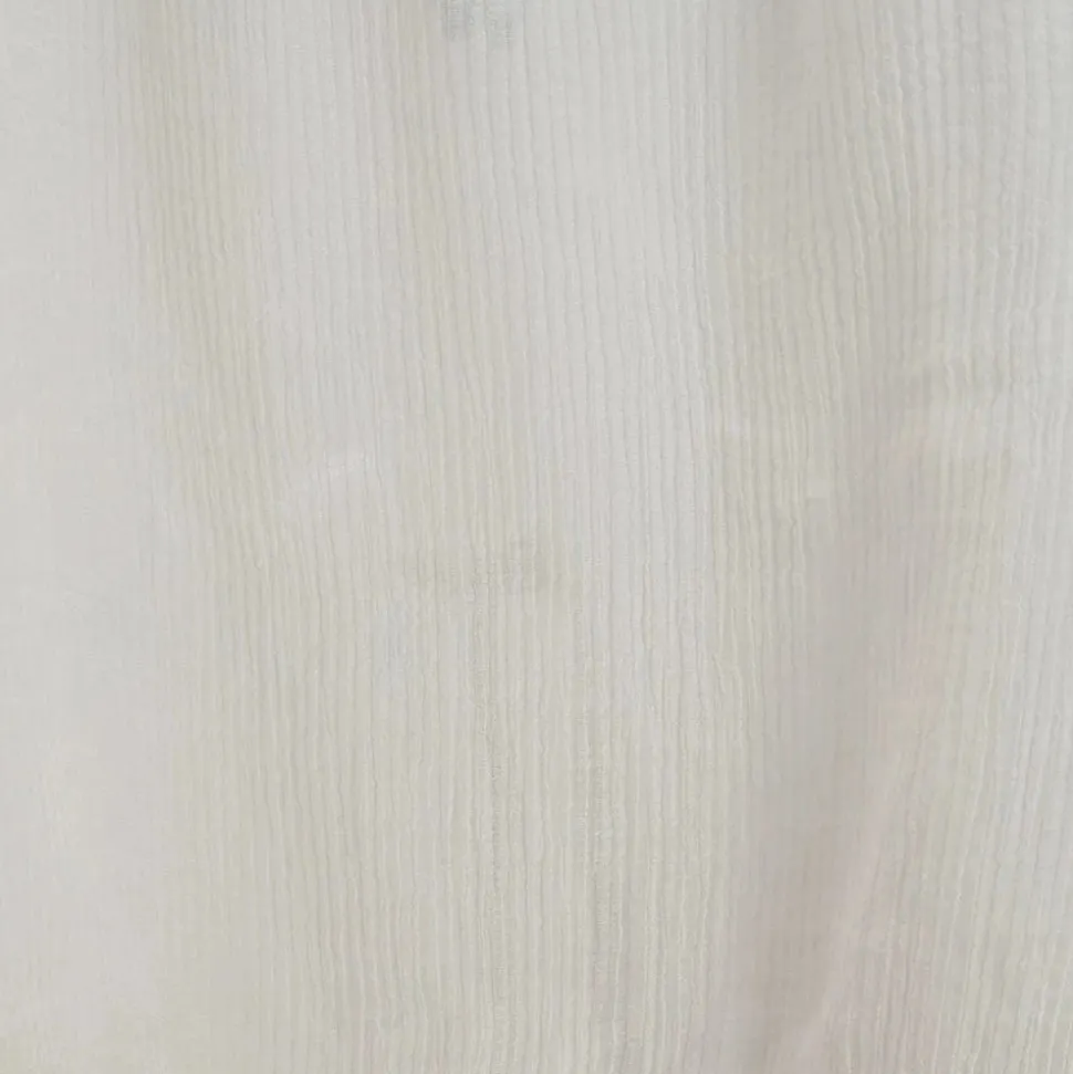 Robe blanche courte ample à bretelles