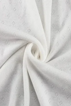 Robe blanche courte casual pour l'été