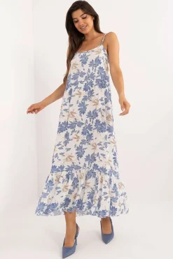 Robe bohème fleurie longue
