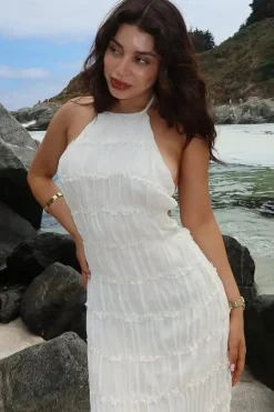 Robe bohème maxi dos nu