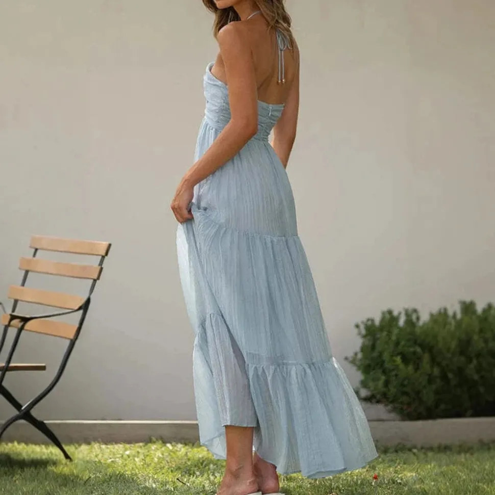 Robe bohème midi pour été