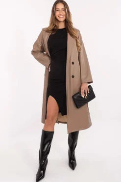 Robe casual moulante noire