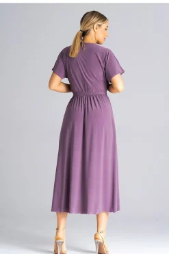 Robe casual pour été longue manches courtes