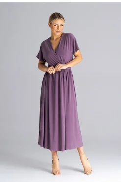 Robe casual pour été longue manches courtes