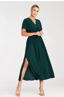 Robe casual pour été longue manches courtes