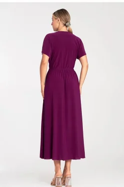 Robe casual pour été longue manches courtes