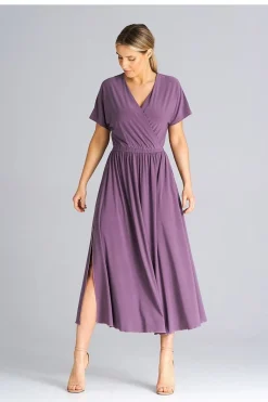 Robe casual pour été longue manches courtes