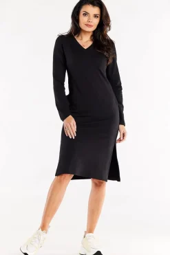 Robe cintrée noire