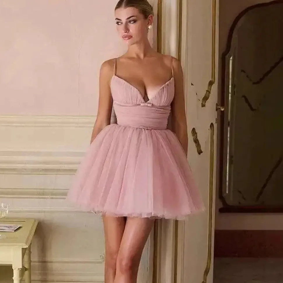 Robe de bal courte ballerine