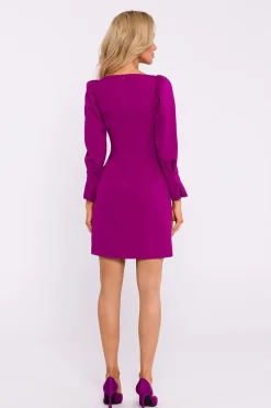 Robe de cocktail avec manches longues originales