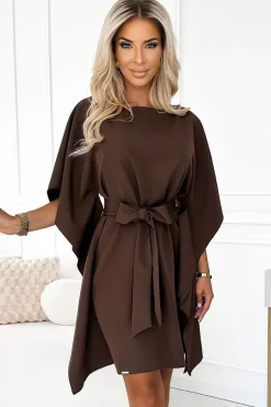 Robe de cocktail papillon courte