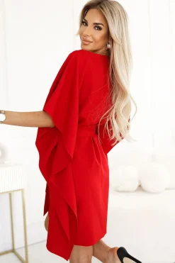 Robe de cocktail papillon courte