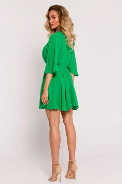 Robe de cocktail verte