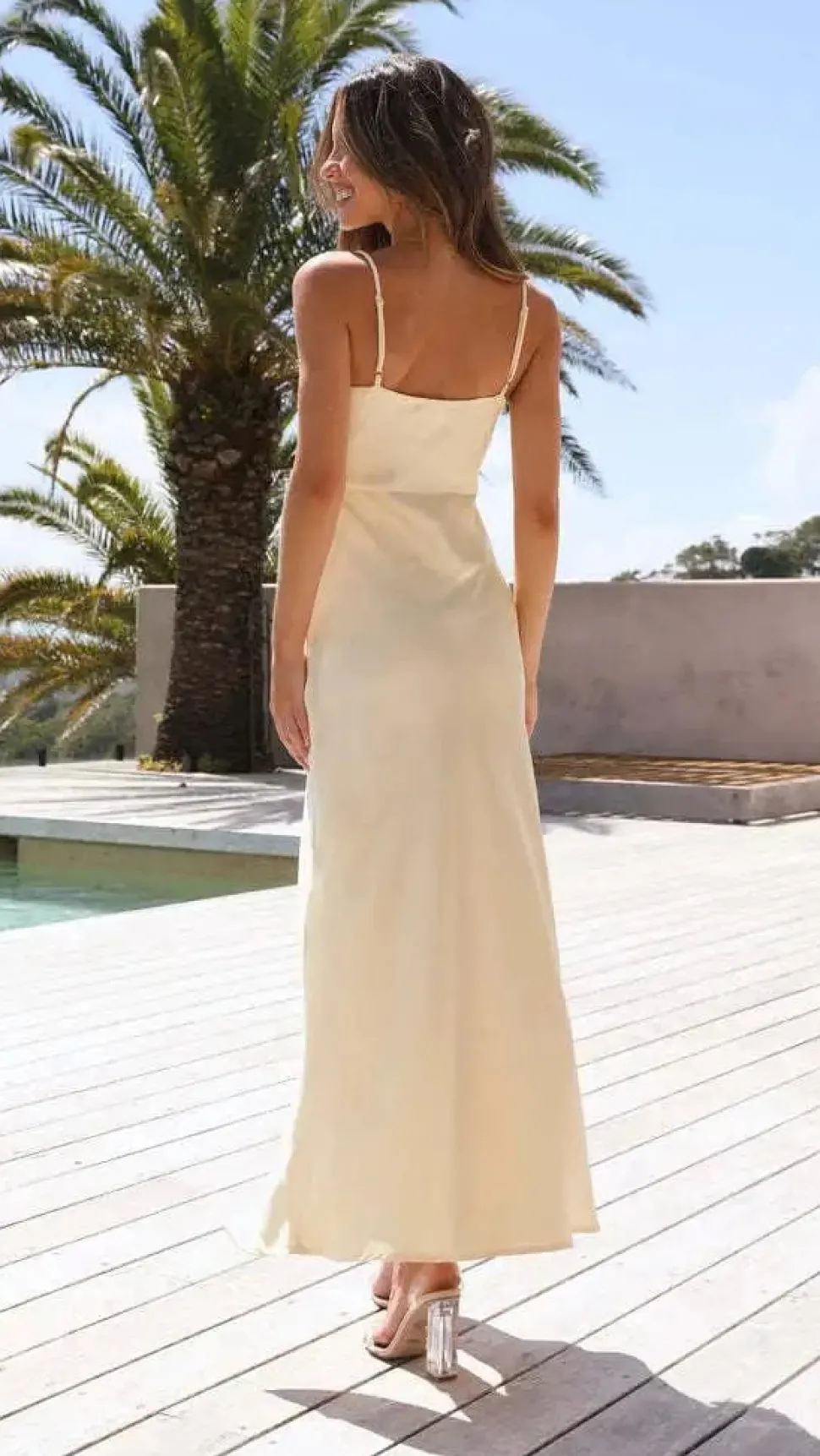 Robe demoiselle d'honneur champagne