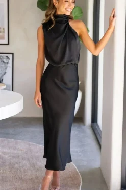 Robe demoiselle d'honneur chic midi