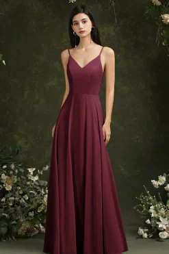 Robe demoiselle d'honneur chic dos dentelle