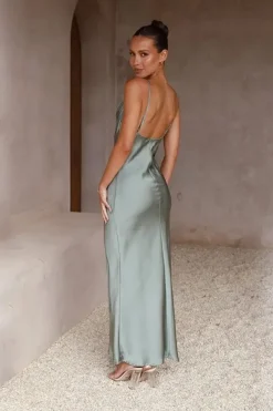 Robe demoiselle d'honneur en satin