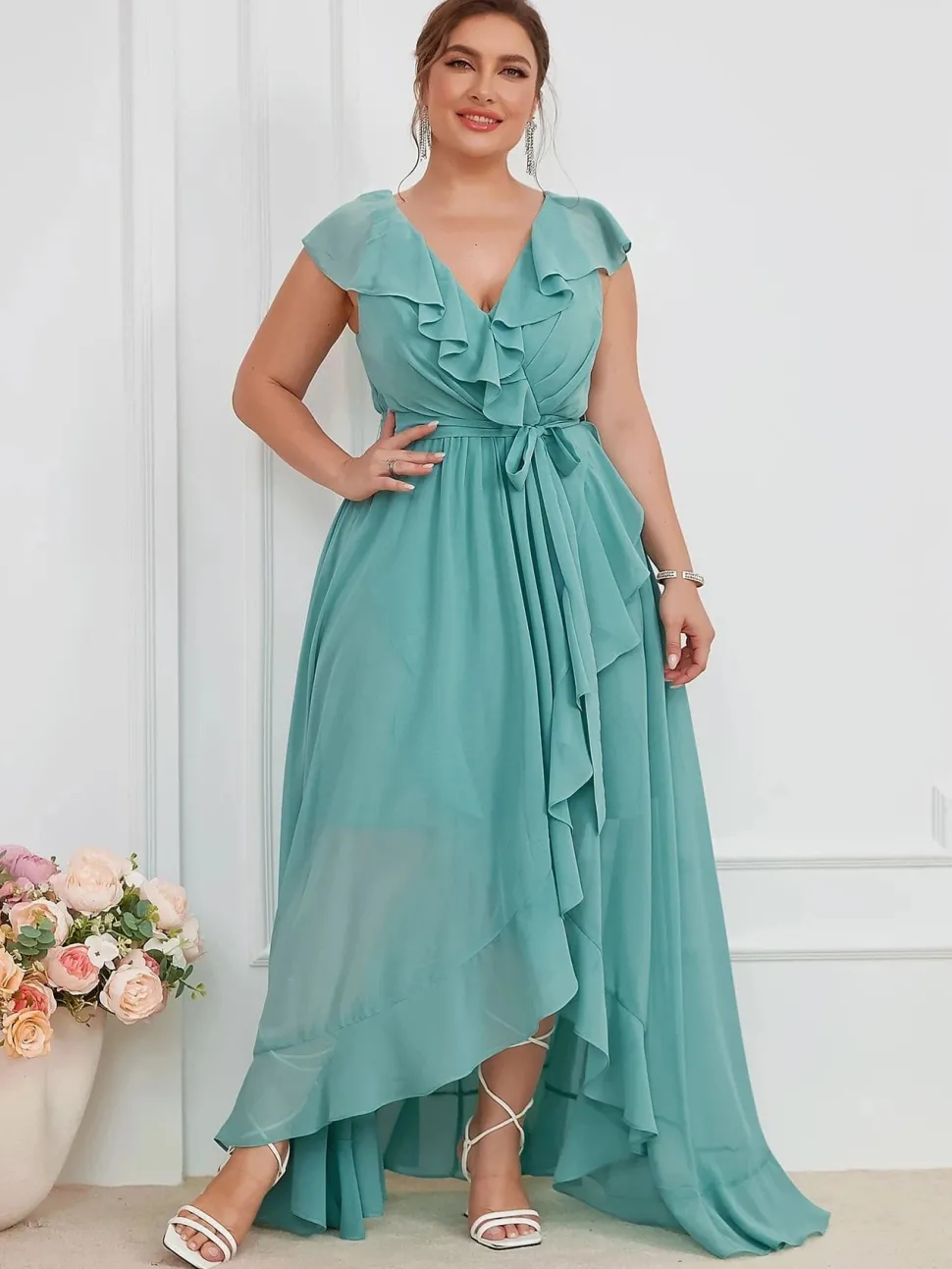 Robe demoiselle d'honneur grande taille
