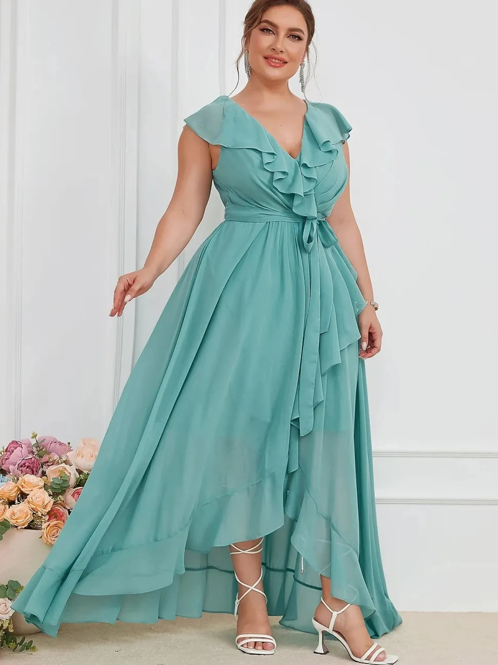 Robe demoiselle d'honneur grande taille