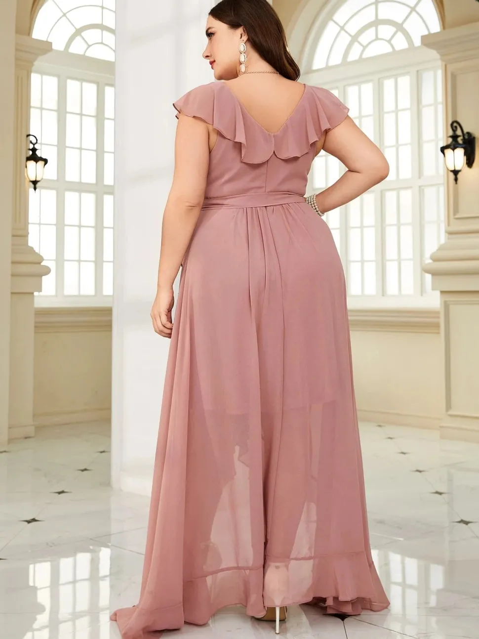 Robe demoiselle d'honneur grande taille