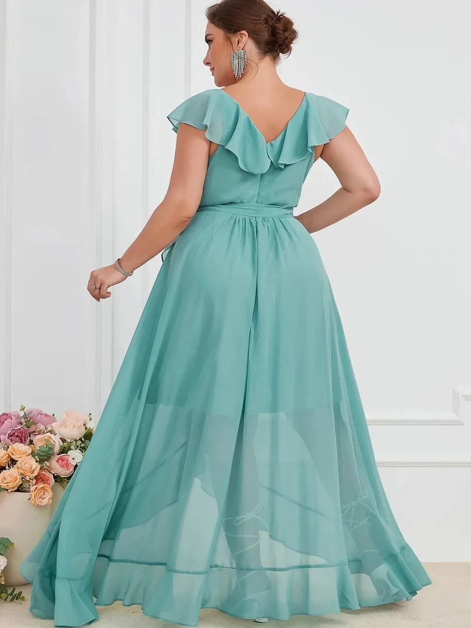 Robe demoiselle d'honneur grande taille