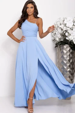 Robe demoiselle d'honneur longue fendue