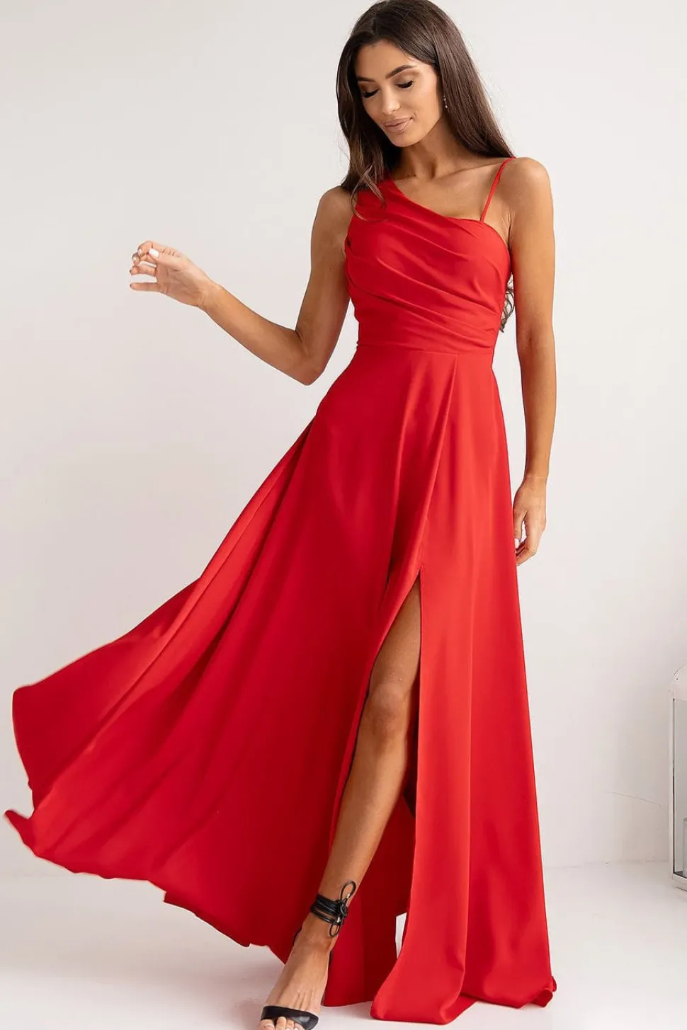 Robe demoiselle d'honneur longue fendue