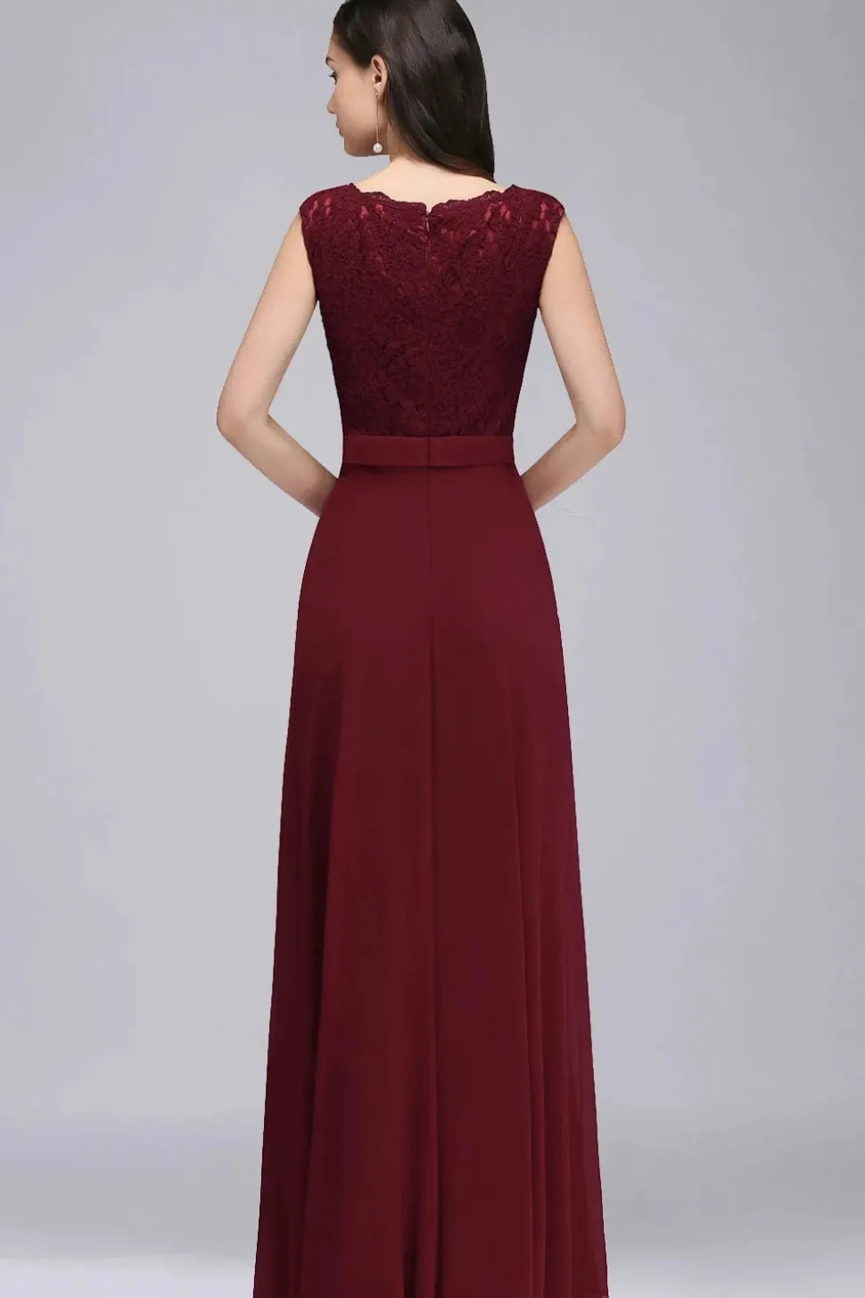 Robe demoiselle d'honneur longue chic