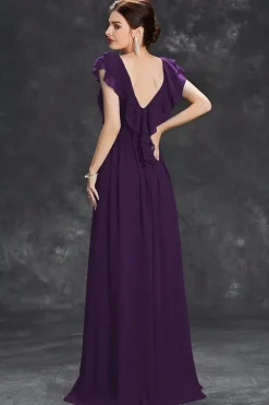Robe demoiselle d'honneur terracotta