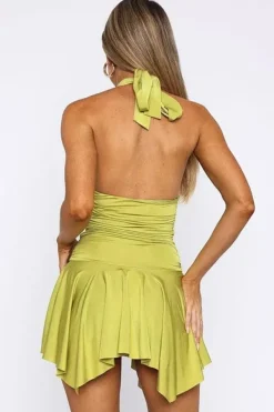 Robe de plage courte haut halter