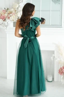 Robe de soirée chic longue en tulle