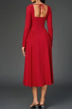 Robe de soirée chic midi princesse