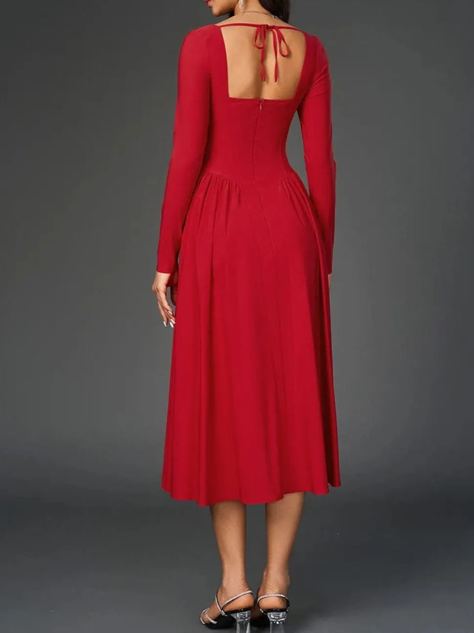 Robe de soirée chic midi princesse