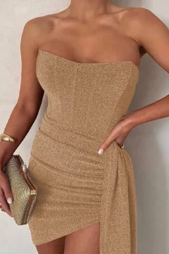 Robe de soirée chic épaules dénudées