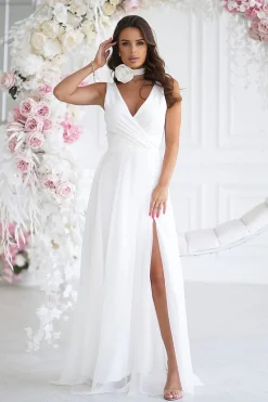 Robe de soirée chic sans manches