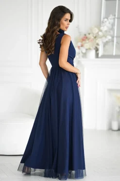 Robe de soirée chic sans manches