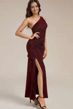 Robe de soirée dos nu moulante scintillante