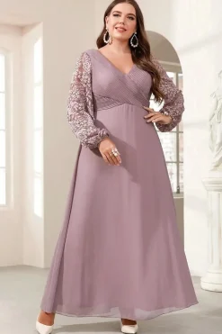 Robe de soirée mariage grande taille