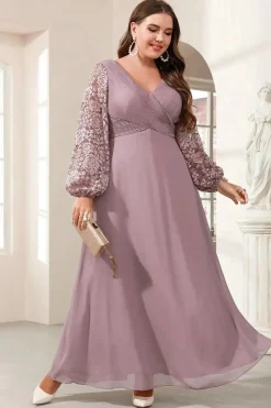 Robe de soirée mariage grande taille