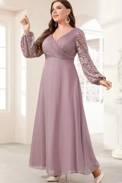 Robe de soirée mariage grande taille