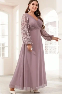 Robe de soirée mariage grande taille