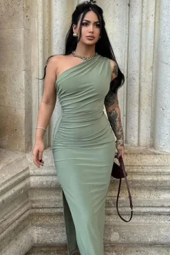 Robe de soirée midi chic & moulante