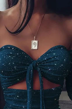 Robe de soirée à paillette sexy