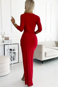 Robe de soirée scintillante longue